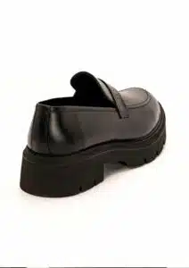 FENOMILANO Loafers Δερμάτινα Μαύρα - 2307