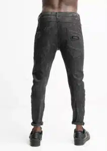COSI Ανδρικό Jean Παντελόνι Ελαστικό Με Σκισίματα Γκρι - COSI59 - TIAGO 4