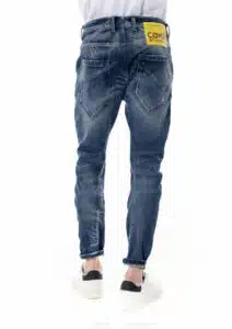 Cover Ανδρικό Jean Παντελόνι 3D Loose Ελαστικό Μπλε - CAPRICE M3598-26
