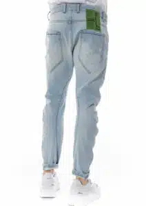 Cover Ανδρικό Jean Παντελόνι 3D Loose Ελαστικό Μπλε - NAMOS Q4775-26