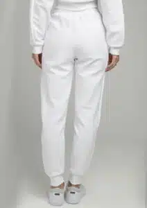 SikSilk Γυναικεία Φόρμα Φούτερ Λευκή - SikSilk - JOGGER WHITE