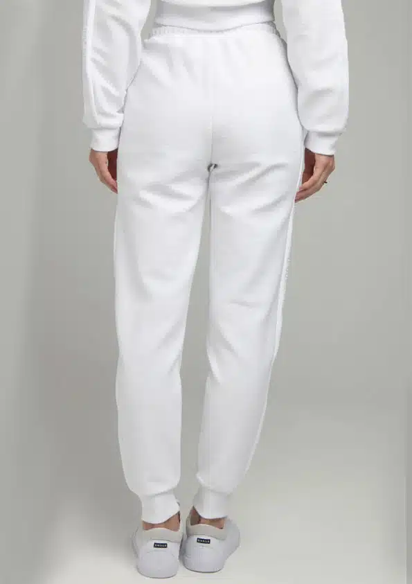 SikSilk Γυναικεία Φόρμα Φούτερ Λευκή - SikSilk - JOGGER WHITE