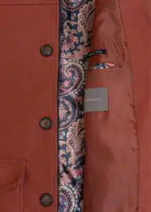 GIANNI LUPO Ανδρικό Παλτό με Κουκούλα Κεραμιδί - GN21678-RUST