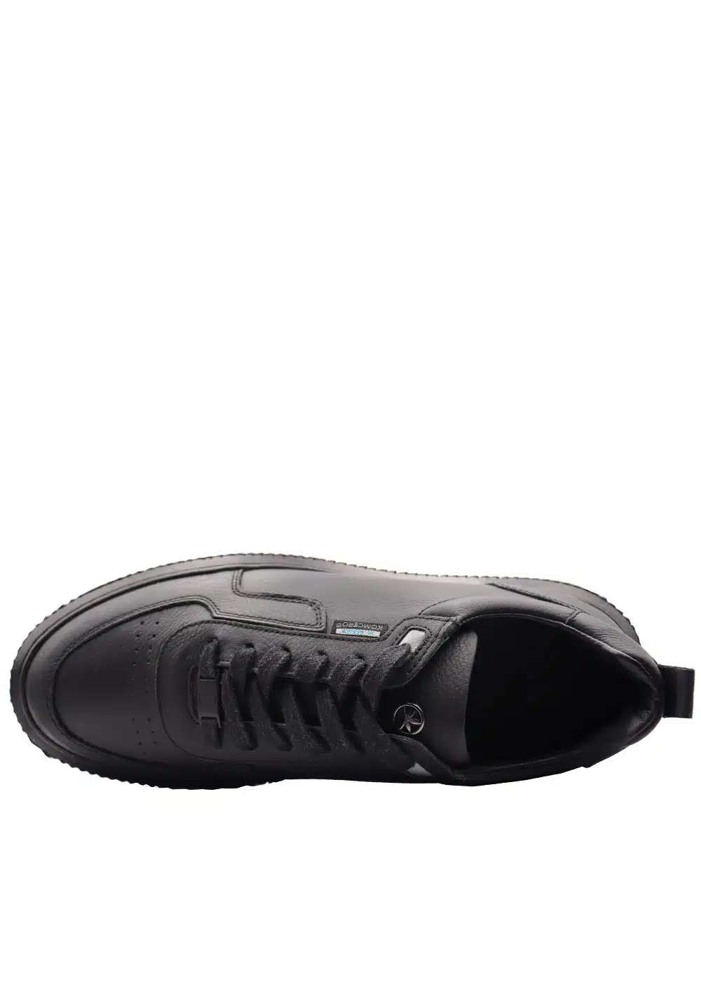 Komcero Sneaker Δερμάτινο Μαύρο - 01.1507-2049-BLACK