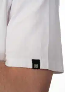 Rebase Ανδρικό T-shirt Βαμβακερό Λευκό - 241-RTS-296-WHITE